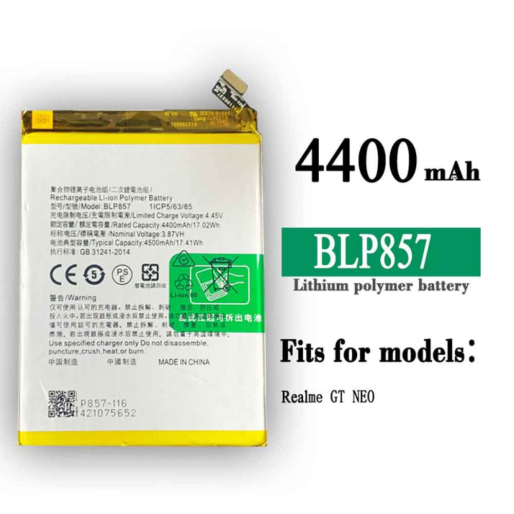 BLP857 batería batería